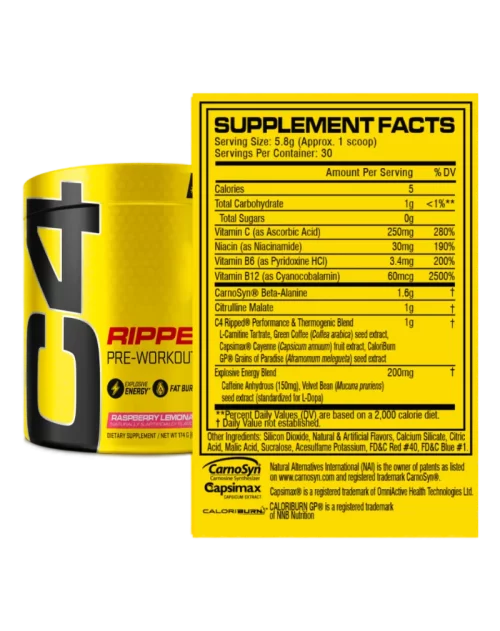 C4 RIPPED - 30 SERVS