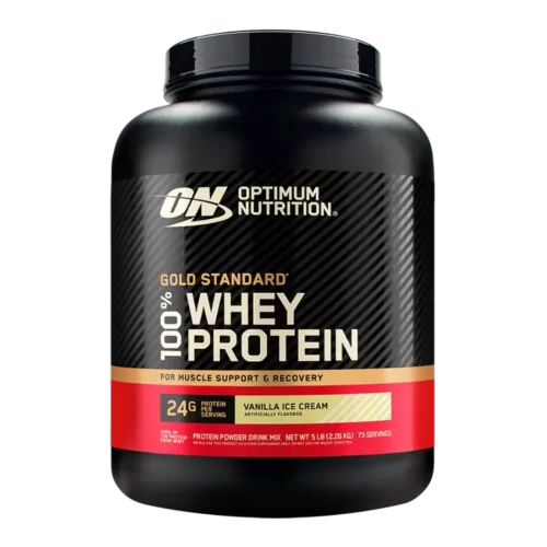 GOLD STANDARD 100% WHEY - 5 LB - 73 SERVS