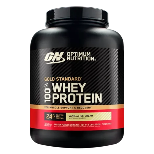 GOLD STANDARD 100% WHEY - 5 LB - 73 SERVS