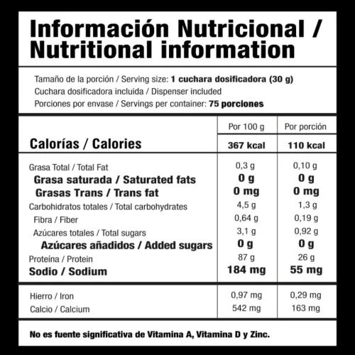 WHEY PURE - 5 LB - 75 SERVS